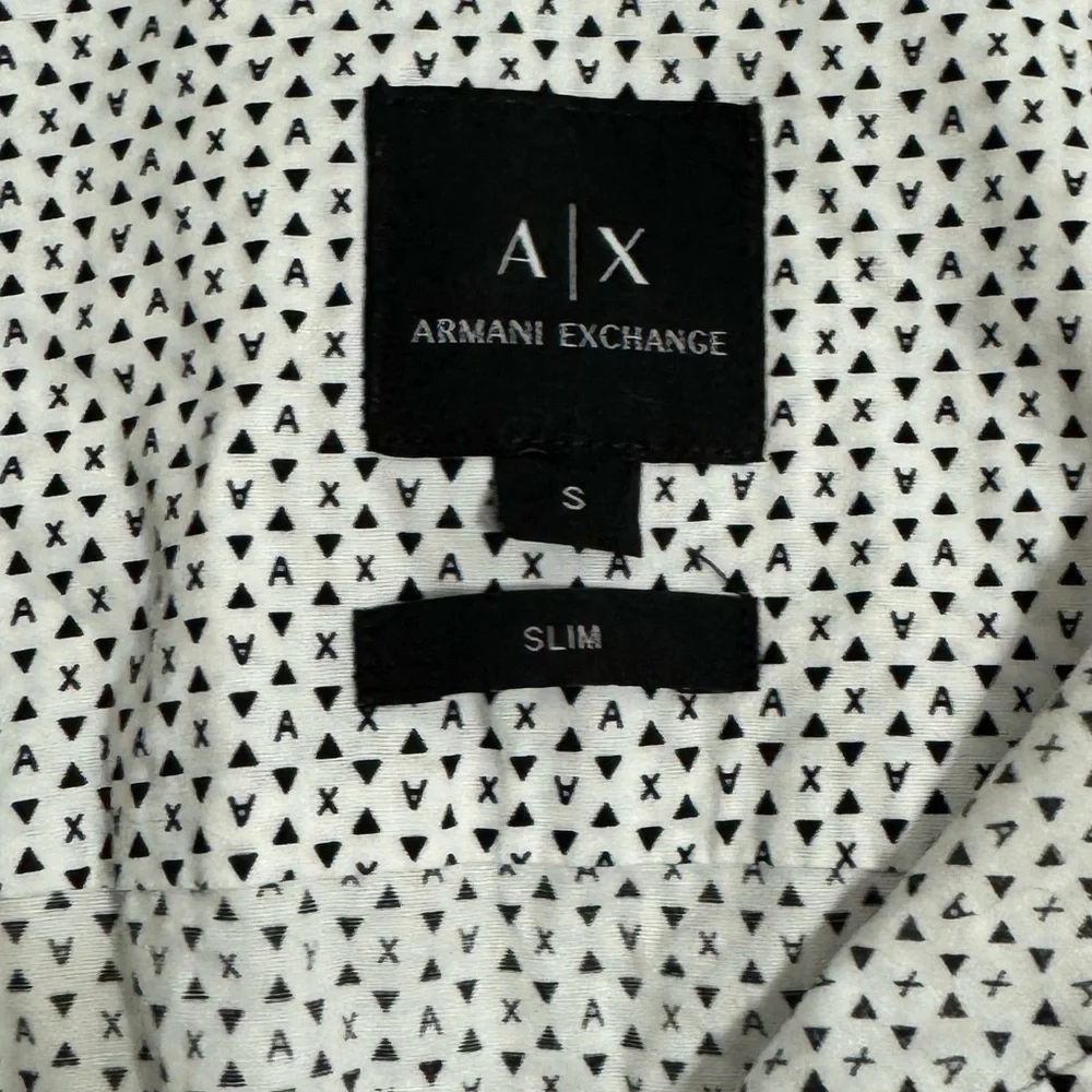 Armani Exchange Slim Fit Short Sleeve Shirt (S)